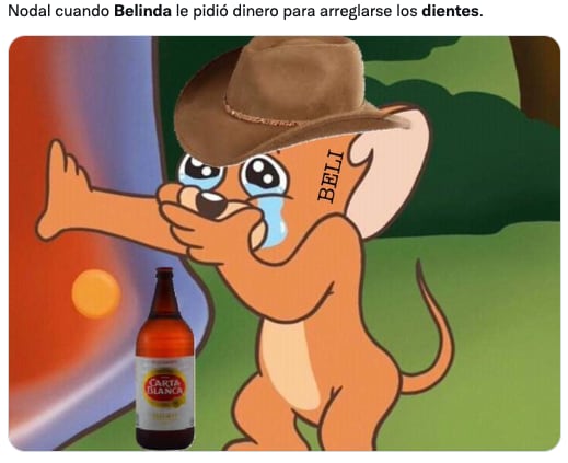 Memes sobre los dientes de Belinda