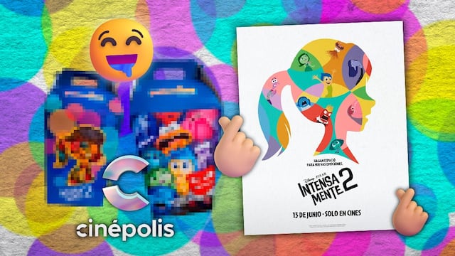 Palomitas de Intensamente 2 en Cinépolis