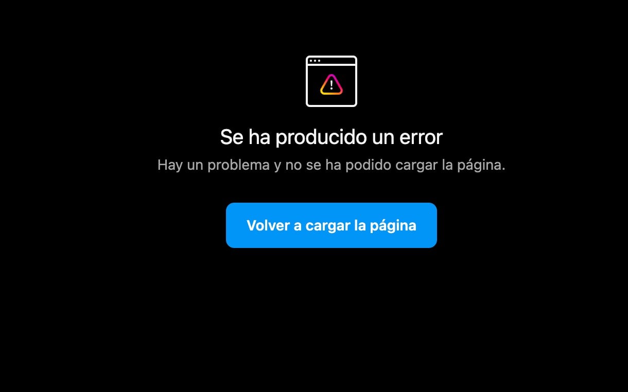 Este 29 de agosto se ha registrado una caída de Instagram