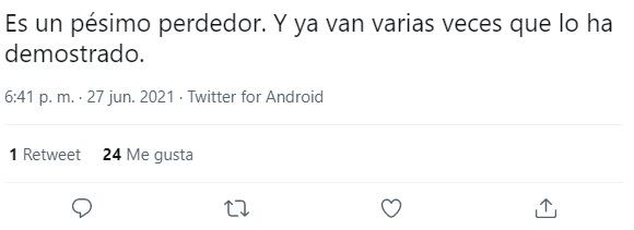 Tuit sobre Cristiano Ronaldo