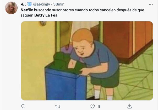 Yo soy Betty, la Fea abandonará Netflix; así reaccionan con memes