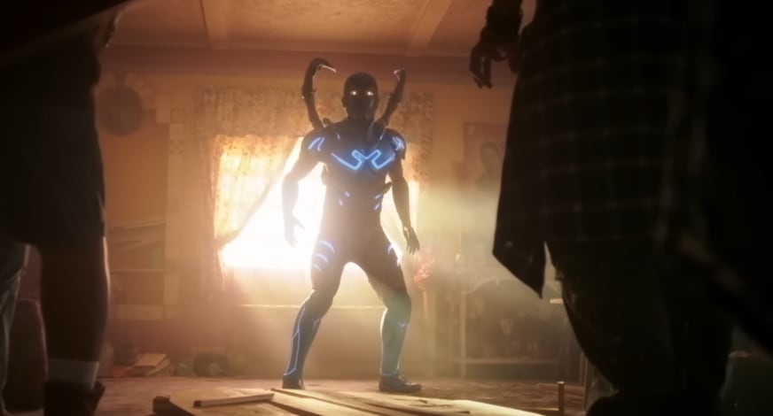 Escena de la película Blue Beetle