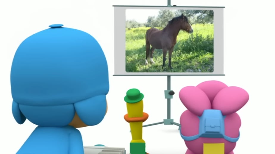 Pocoyó por el Día Mundial del Caballo