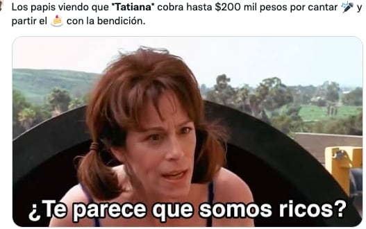 Memes de Tatiana y sus precios