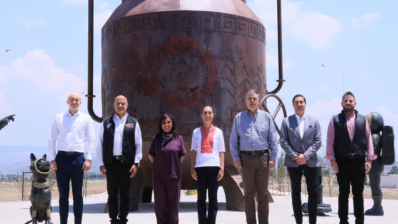 Claudia Sheinbaum y Lorena Cuéllar inauguran primer Polo de Desarrollo Económico para el Bienestar