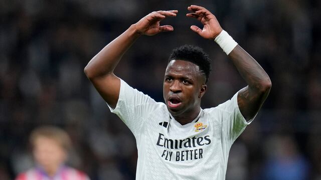 Vinícius Jr., delantero del Real Madrid.