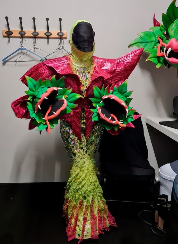 Tatiana es 'Carnívora' en ¿Quién es la Máscara 2021?