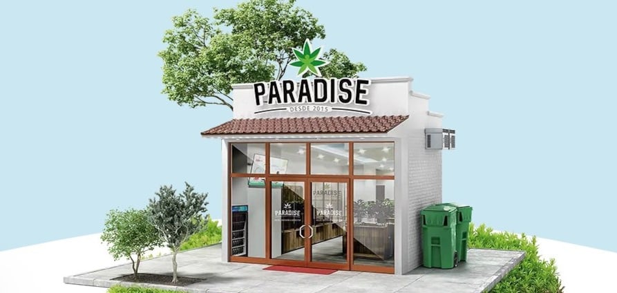 Franquicia de Paradise, tienda de CBD de Vicente Fox