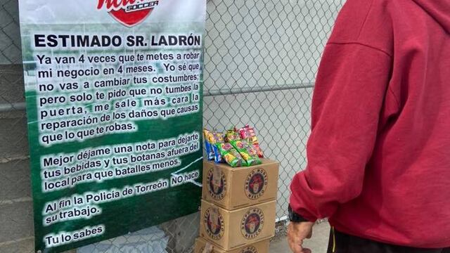 Desde que no quiso pagar seguridad a la policía le comenzaron a robar, acusó el dueño