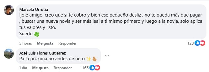 Usuarios reaccionan a historia del novio que le fue infiel a su novia