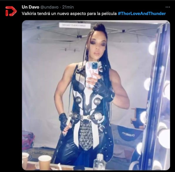 Valkiria en Thor: Love and Thunder