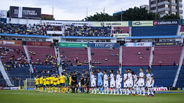América vs Querétaro en el Estadio Ciudad de los Deportes.