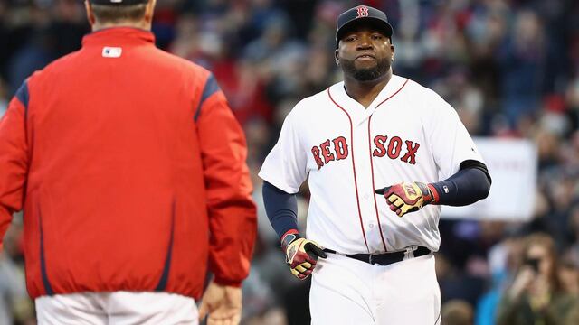 Ortiz ganó la Serie Mundial en 3 ocasiones con Boston