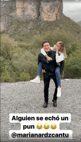 Samuel García y Mariana Rodríguez