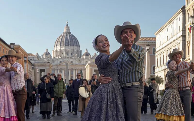 Chihuahua llega al Vaticano: Maru Campos participa en audiencia con el Papa León XIV.