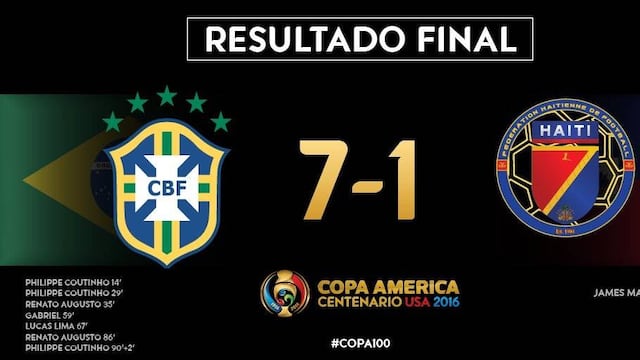 Brasil vs Haití