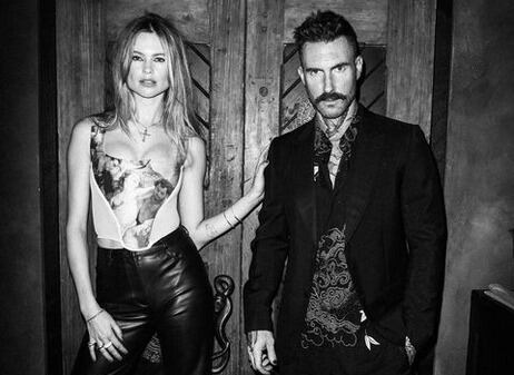 Adam Levine y Behati Prinsloo