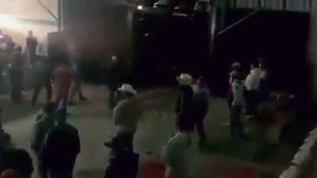 Riña durante pelea de gallos
