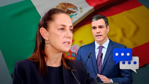 Claudia Sheinbaum abordó abusos de España en reunión con Pedro Sánchez