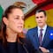 Claudia Sheinbaum abordó abusos de España en reunión con Pedro Sánchez
