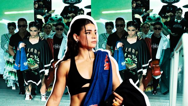 Alana muestra el orgullo mexicano al ganar su pelea en La Velada del Año V.