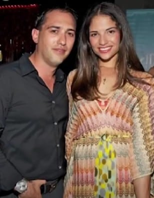 Natalia Jiménez y su exesposo Daniel Trueba