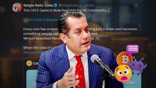Hackean cuenta de Sergio Gutiérrez Luna en X y aparecen mensajes de criptomonedas