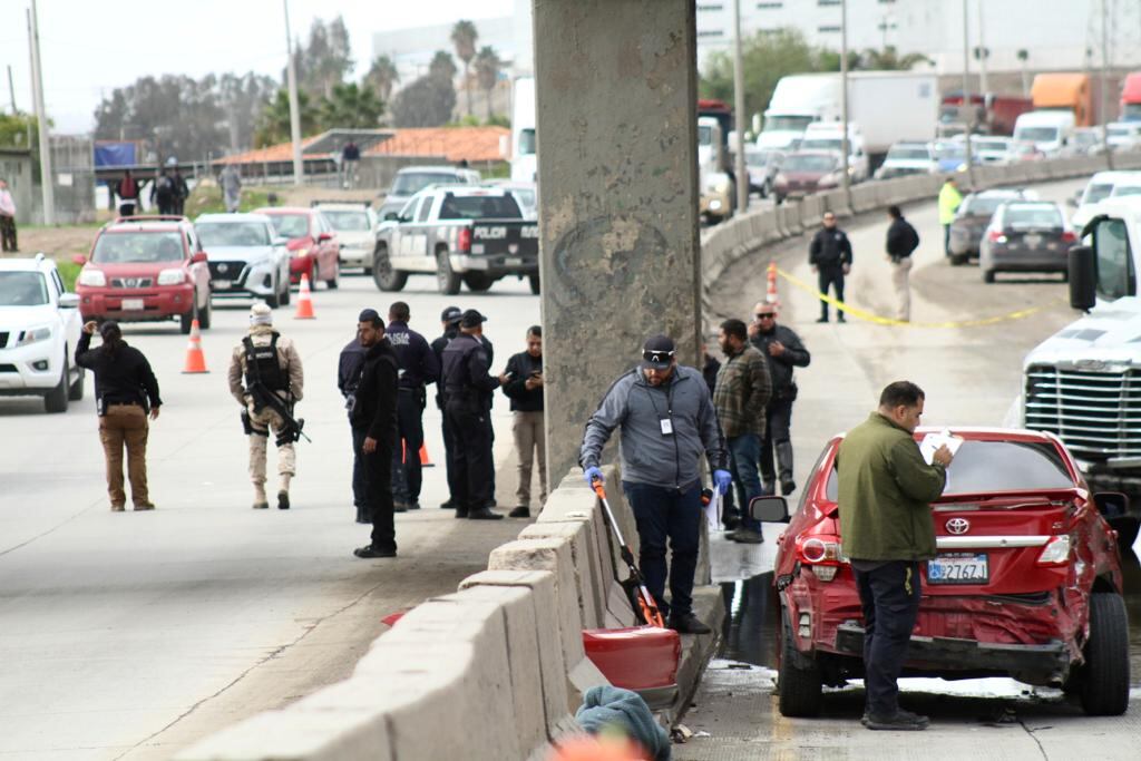 Accidente en Tijuana dejó dos muertos