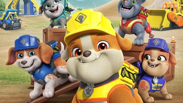 Dibujos de Rubble y su Equipo de Paw Patrol