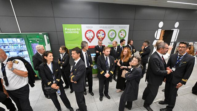 Huelga de pilotos en el aeropuerto de Bruselas