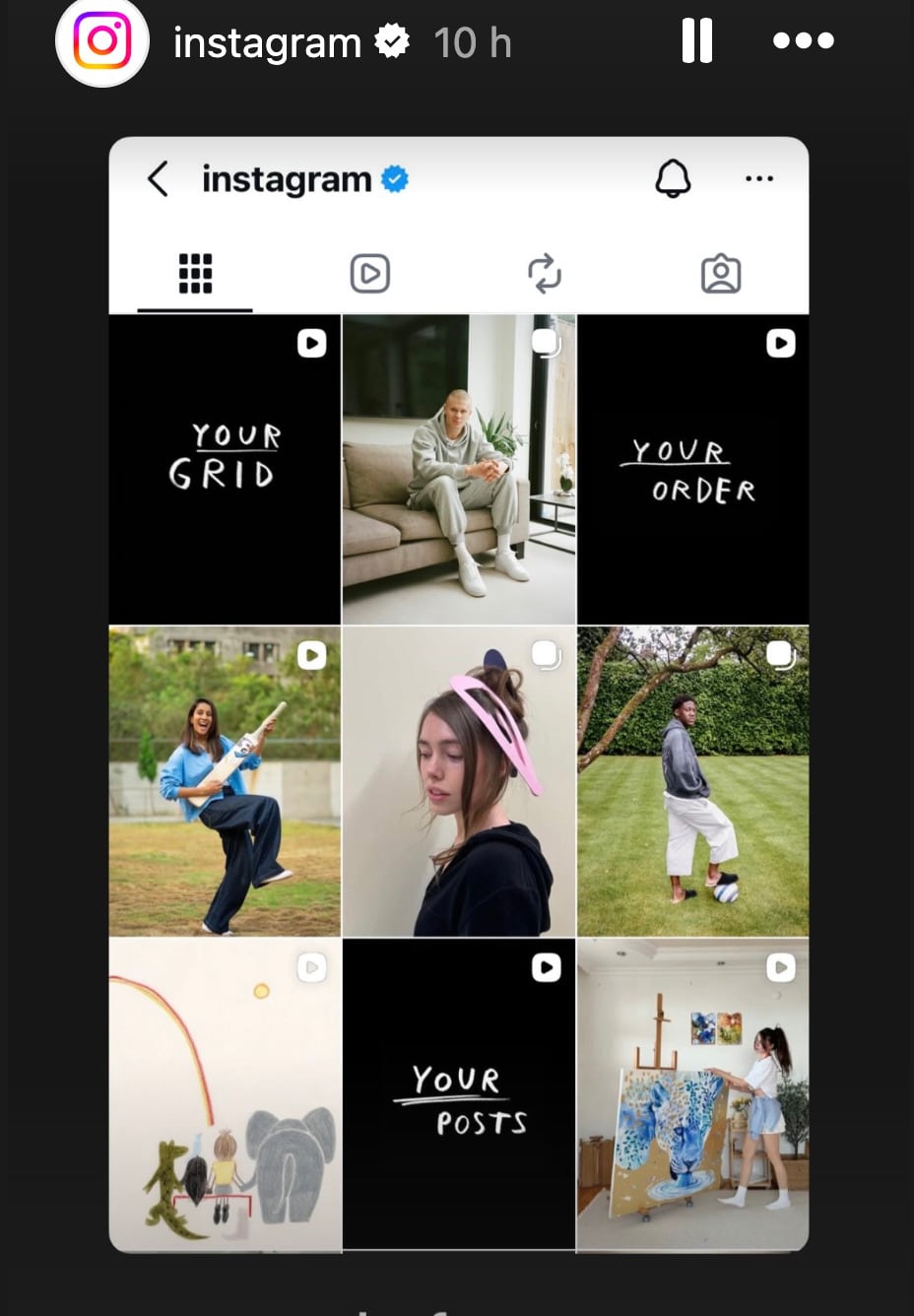 Instagram tiene nueva actualización: ahora puedes organizar tu perfil