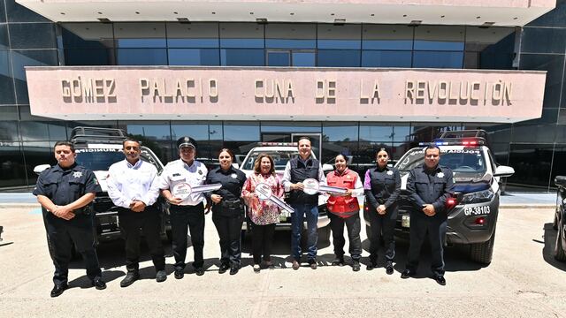 Esteban Villegas reforzó la seguridad en Gómez Palacio