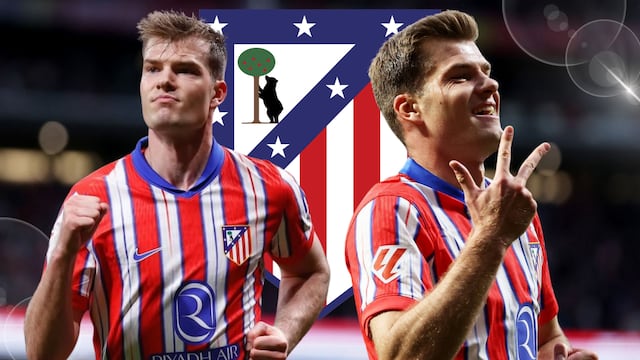 El es Alexander Sorloth, el delantero del Atlético de Madrid que metió 3 goles en 4 minutos