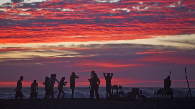 Turistas en Mar de Cortés