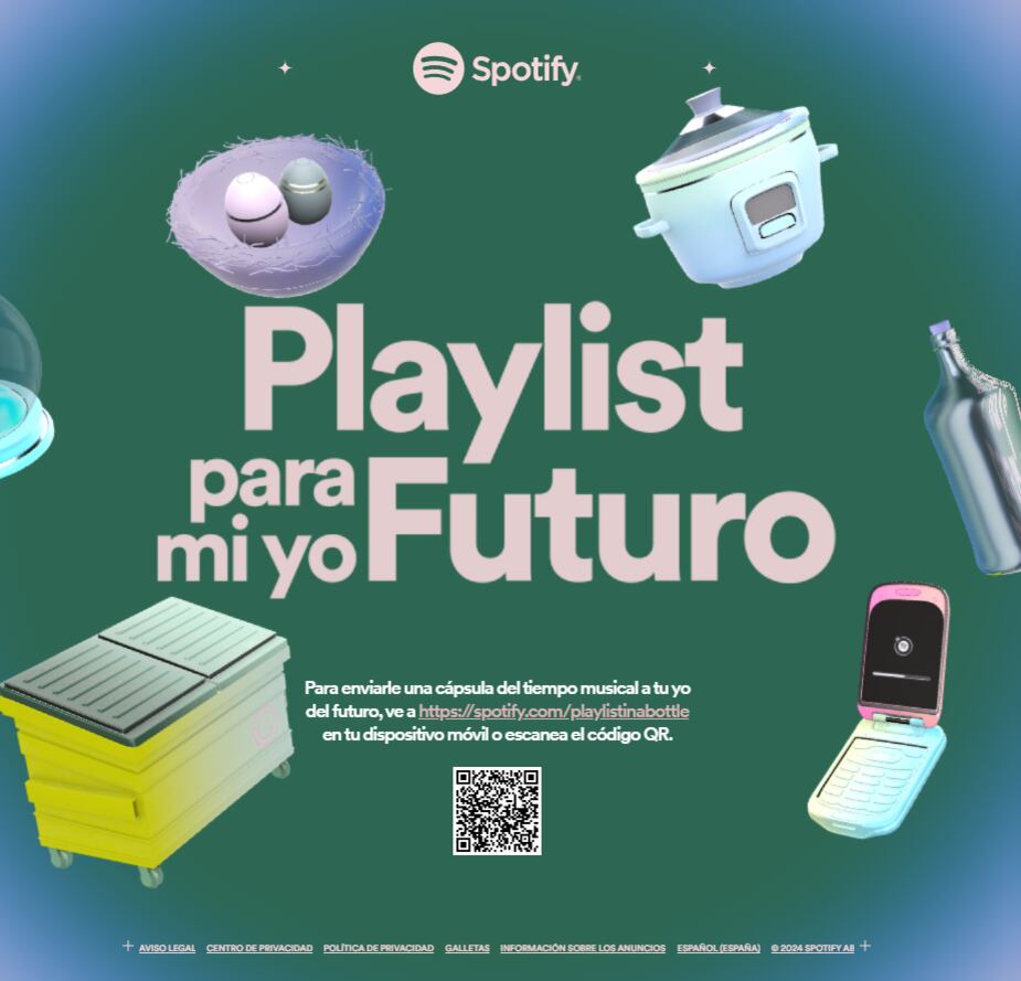 Spotify cápsula del tiempo