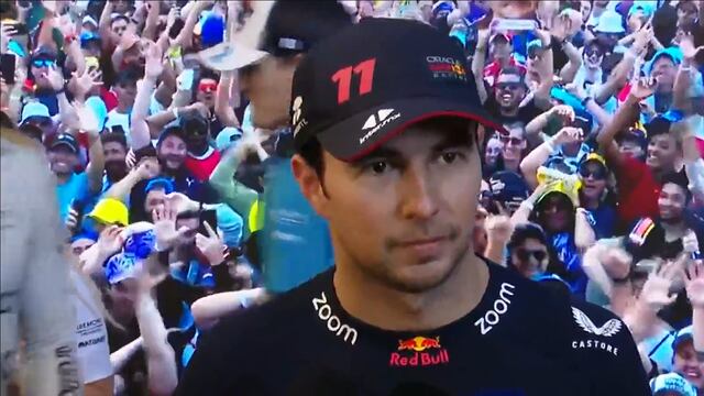Checo Pérez quedó en cuarto lugar