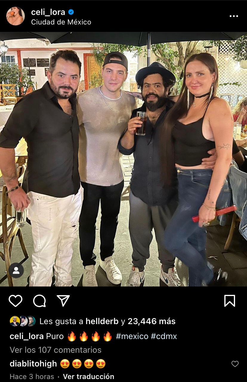 Celia, Vadhir, José Eduardo, Mauricio