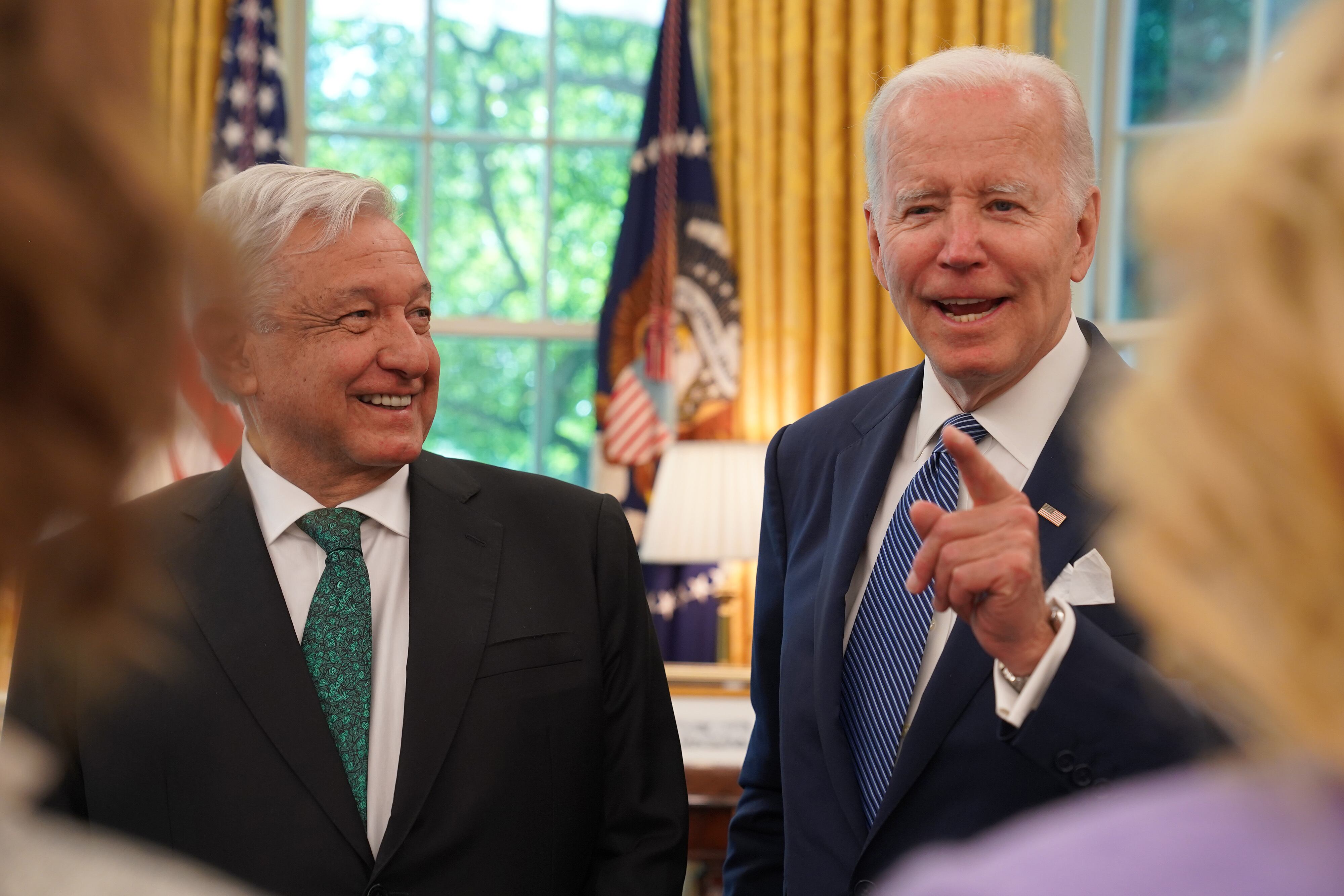 AMLO y Joe Biden