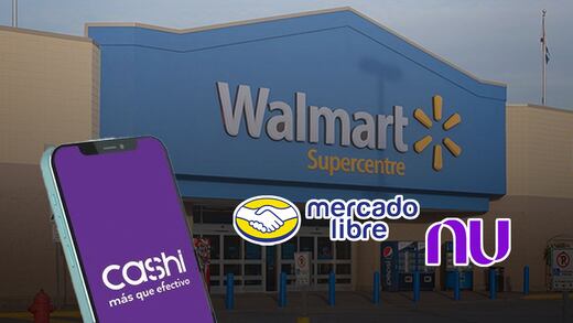 Walmart entra a la competencia contra Mercado Libre y Nu con cuenta Cashi