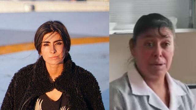 Paola Ramones y su trabajadora del hogar 'Rosita'