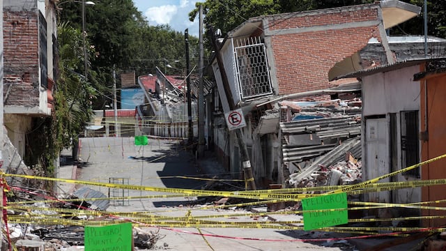 Daños en Jojutla, Morelos. Ayuda de AMLO.