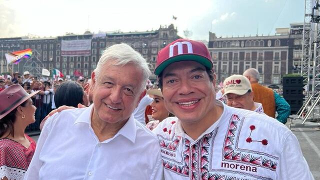 Mario Delgado y AMLO