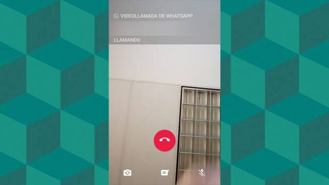 Videollamadas en WhatsApp.