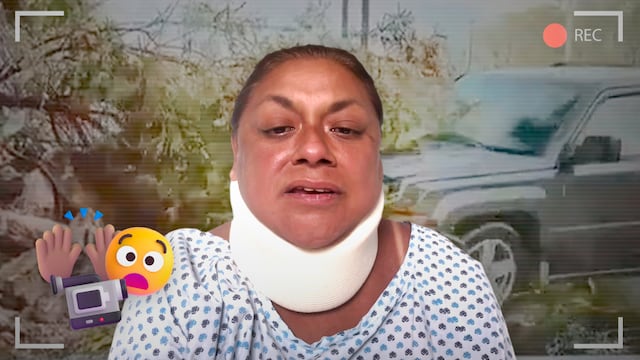 Alma de la Rosa Flores reaparece tras accidente durante cobertura para Gamavisión