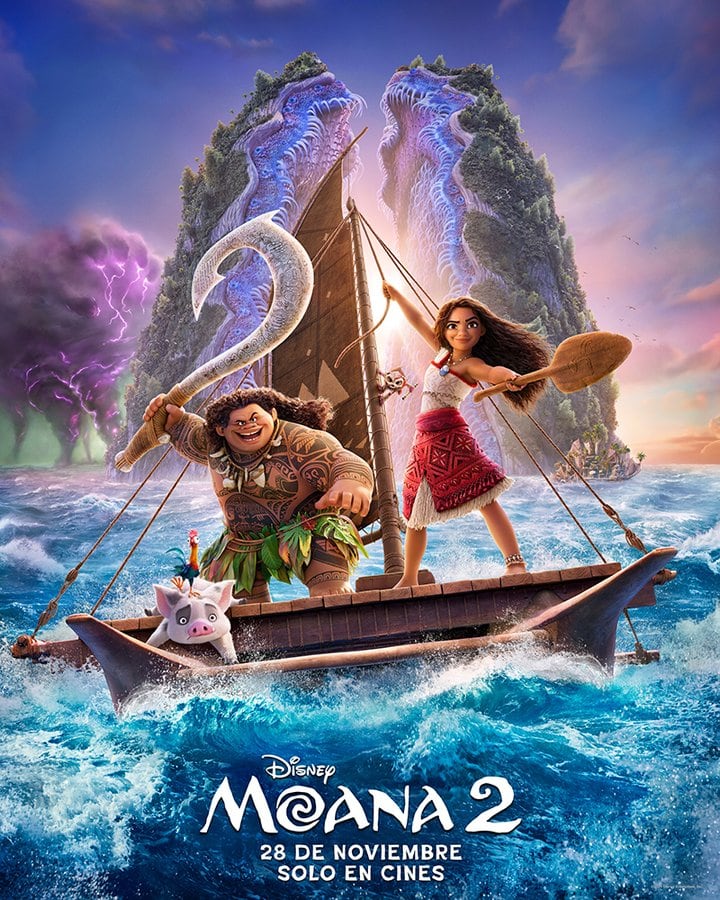 Póster de Moana 2
