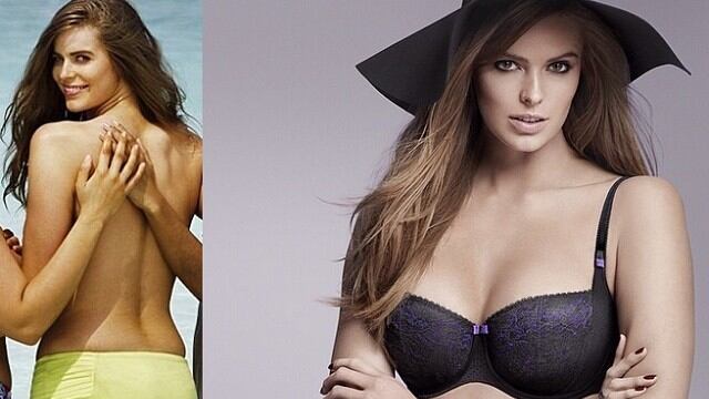 Robyn Lawley, la modelo con talla normal que la industria cataloga como "Plus Size".