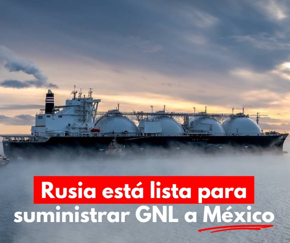 Rusia se dice listo para suministrar Gas Natural