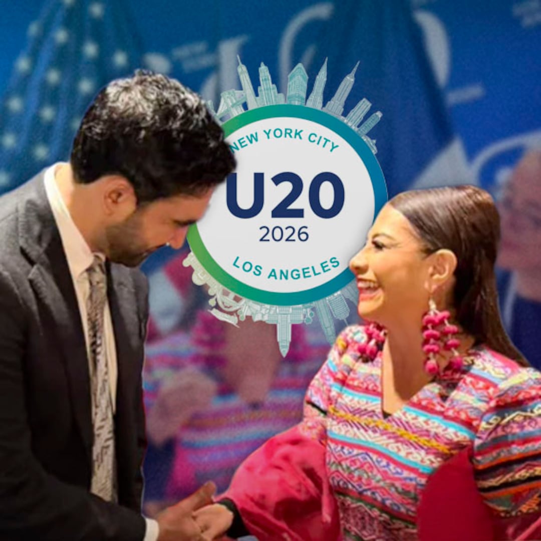 Clara Brugada y Zohran Mamdani dialogan sobre el futuro de las ciudades en Urban 20