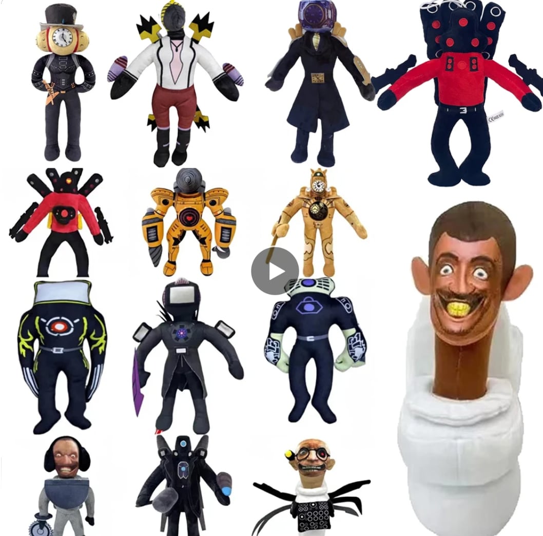 11 juguetes de Skibidi Toilet que puedes comprar en AliExpress