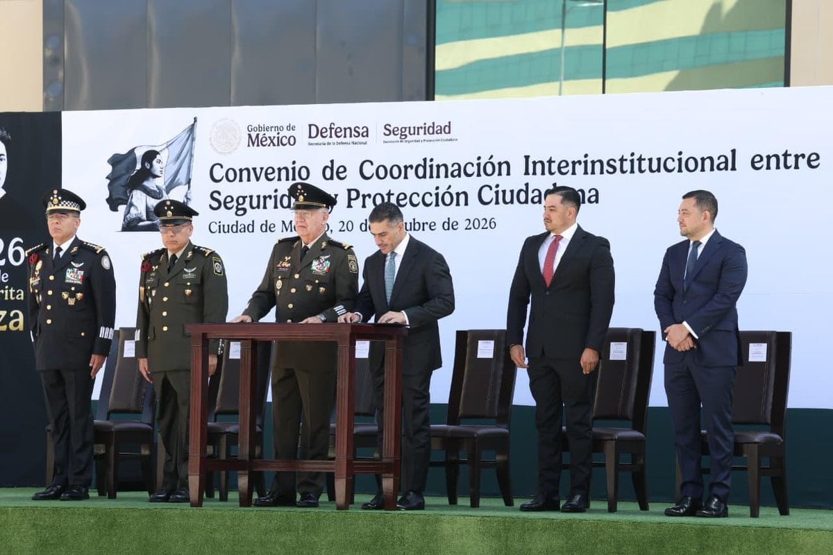 Harfuch abre la plataforma central de inteligencia de la SSPC a Defensa y Guardia Nacional